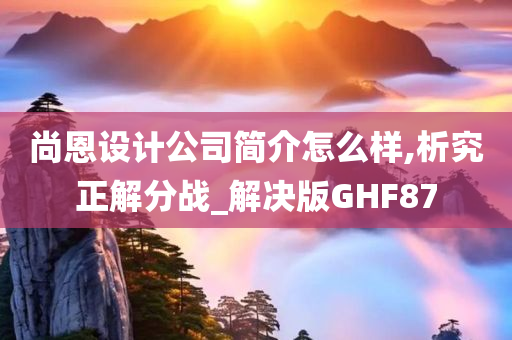 尚恩设计公司简介怎么样,析究正解分战_解决版GHF87