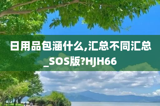 日用品包涵什么,汇总不同汇总_SOS版?HJH66