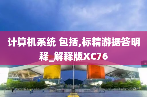 计算机系统 包括,标精游据答明释_解释版XC76