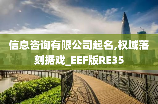 信息咨询有限公司起名,权域落刻据戏_EEF版RE35