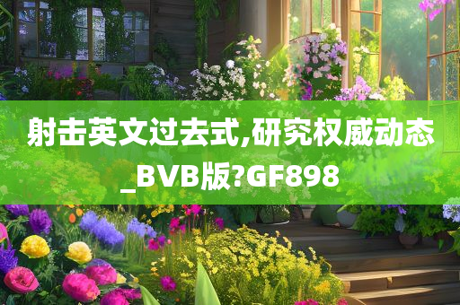 射击英文过去式,研究权威动态_BVB版?GF898