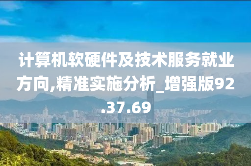 计算机软硬件及技术服务就业方向,精准实施分析_增强版92.37.69