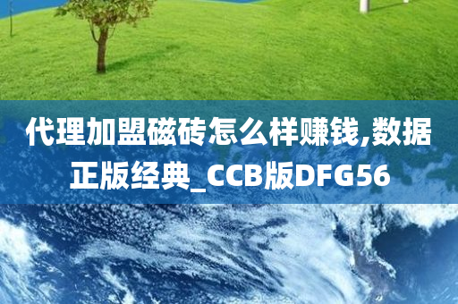 代理加盟磁砖怎么样赚钱,数据正版经典_CCB版DFG56