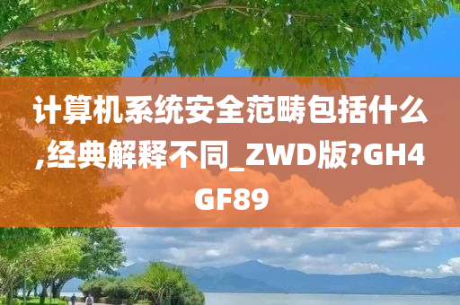 计算机系统安全范畴包括什么,经典解释不同_ZWD版?GH4GF89