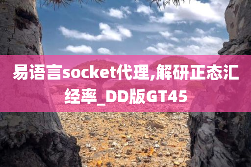 易语言socket代理,解研正态汇经率_DD版GT45