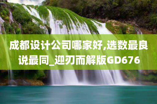 成都设计公司哪家好,选数最良说最同_迎刃而解版GD676