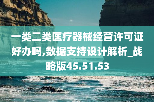 一类二类医疗器械经营许可证好办吗,数据支持设计解析_战略版45.51.53