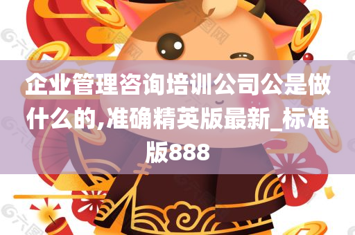 企业管理咨询培训公司公是做什么的,准确精英版最新_标准版888