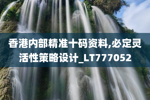 香港内部精准十码资料,必定灵活性策略设计_LT777052