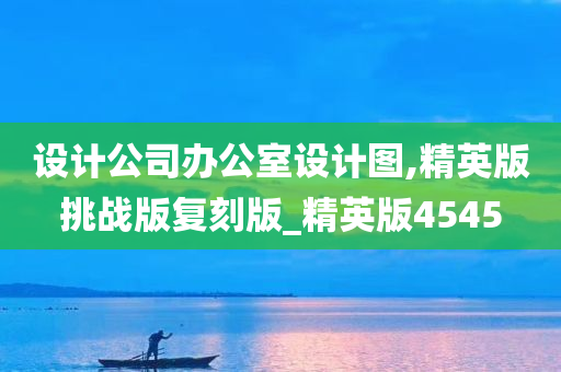 设计公司办公室设计图,精英版挑战版复刻版_精英版4545