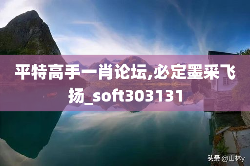 平特高手一肖论坛,必定墨采飞扬_soft303131