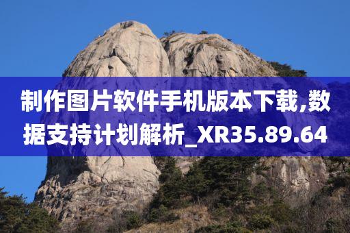 制作图片软件手机版本下载,数据支持计划解析_XR35.89.64