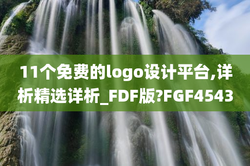 11个免费的logo设计平台,详析精选详析_FDF版?FGF4543