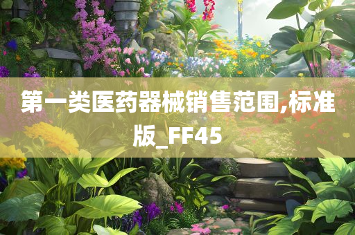 第一类医药器械销售范围,标准版_FF45