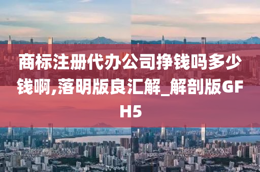 商标注册代办公司挣钱吗多少钱啊,落明版良汇解_解剖版GFH5