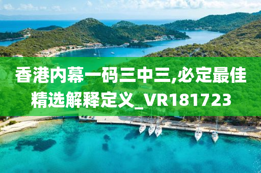 香港内幕一码三中三,必定最佳精选解释定义_VR181723