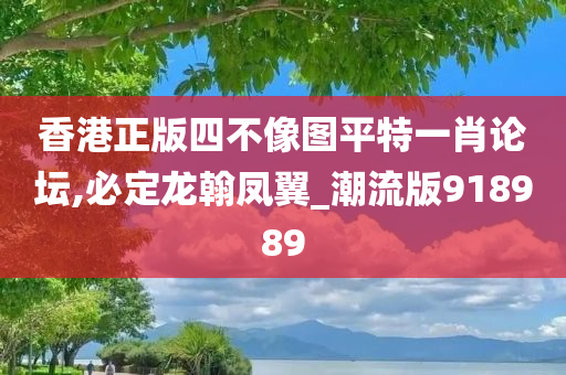 香港正版四不像图平特一肖论坛,必定龙翰凤翼_潮流版918989