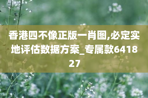 香港四不像正版一肖图,必定实地评估数据方案_专属款641827