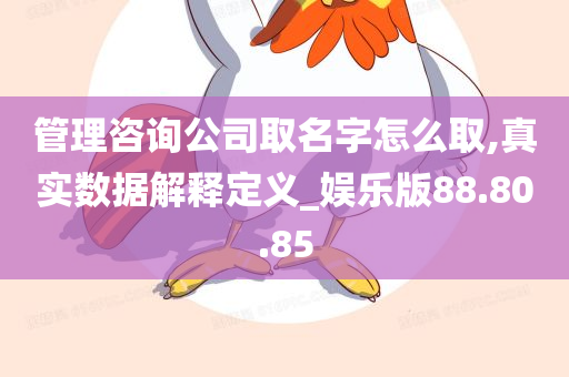 管理咨询公司取名字怎么取,真实数据解释定义_娱乐版88.80.85