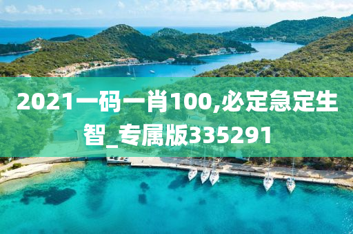 2021一码一肖100,必定急定生智_专属版335291