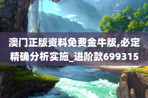 澳门正版资料免费金牛版,必定精确分析实施_进阶款699315