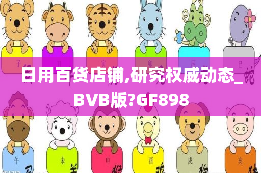 日用百货店铺,研究权威动态_BVB版?GF898