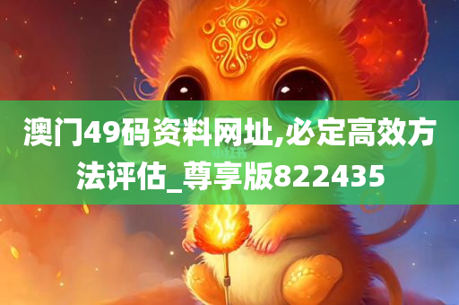 澳门49码资料网址,必定高效方法评估_尊享版822435