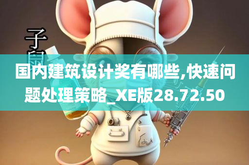 国内建筑设计奖有哪些,快速问题处理策略_XE版28.72.50