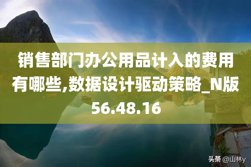 销售部门办公用品计入的费用有哪些,数据设计驱动策略_N版56.48.16