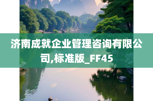 济南成就企业管理咨询有限公司,标准版_FF45