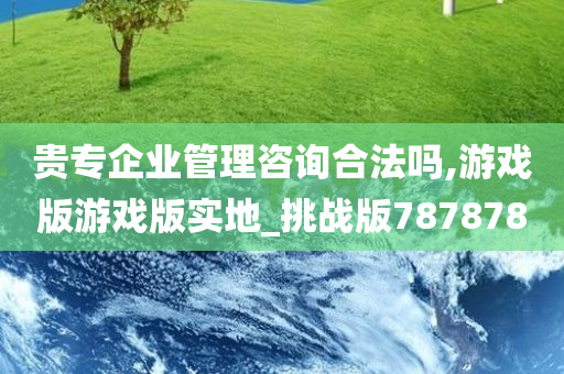 贵专企业管理咨询合法吗,游戏版游戏版实地_挑战版787878