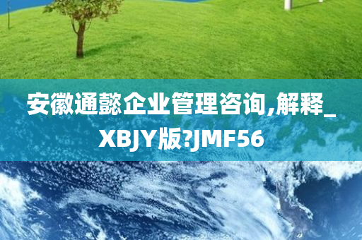 安徽通懿企业管理咨询,解释_XBJY版?JMF56