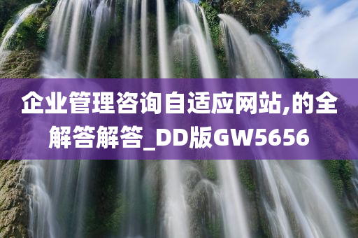 企业管理咨询自适应网站,的全解答解答_DD版GW5656