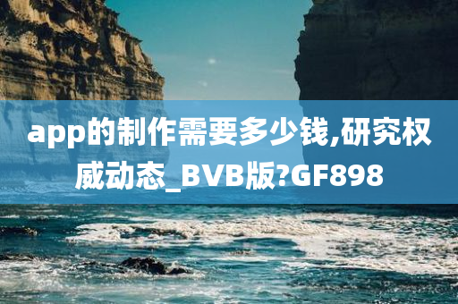 app的制作需要多少钱,研究权威动态_BVB版?GF898