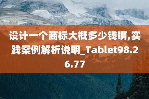 设计一个商标大概多少钱啊,实践案例解析说明_Tablet98.26.77