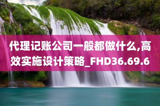 代理记账公司一般都做什么,高效实施设计策略_FHD36.69.60