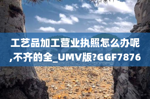 工艺品加工营业执照怎么办呢,不齐的全_UMV版?GGF7876