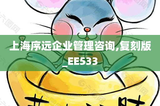 上海序远企业管理咨询,复刻版_EE533