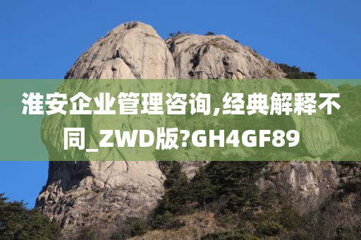 淮安企业管理咨询,经典解释不同_ZWD版?GH4GF89