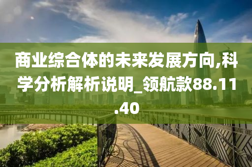 商业综合体的未来发展方向,科学分析解析说明_领航款88.11.40