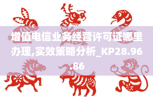 增值电信业务经营许可证哪里办理,实效策略分析_KP28.96.86