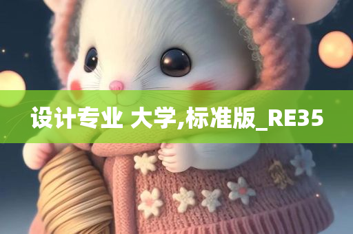 设计专业 大学,标准版_RE35