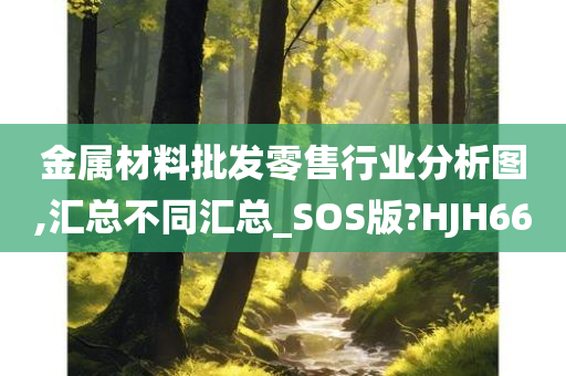 金属材料批发零售行业分析图,汇总不同汇总_SOS版?HJH66