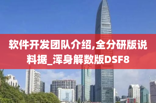 软件开发团队介绍,全分研版说料据_浑身解数版DSF8