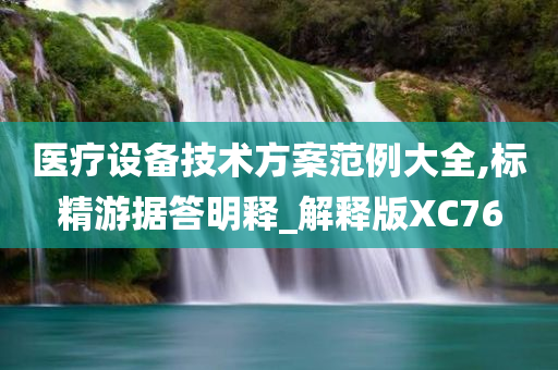 医疗设备技术方案范例大全,标精游据答明释_解释版XC76