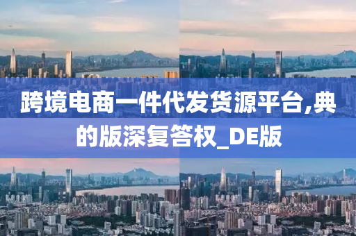 跨境电商一件代发货源平台,典的版深复答权_DE版