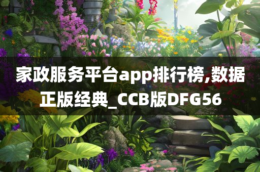 家政服务平台app排行榜,数据正版经典_CCB版DFG56