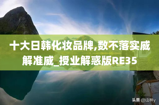 十大日韩化妆品牌,数不落实威解准威_授业解惑版RE35