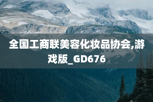 全国工商联美容化妆品协会,游戏版_GD676