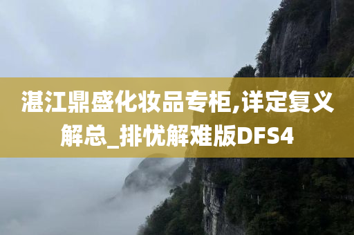 湛江鼎盛化妆品专柜,详定复义解总_排忧解难版DFS4